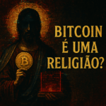 Bitcoin como uma nova religião? imagem conceitual?